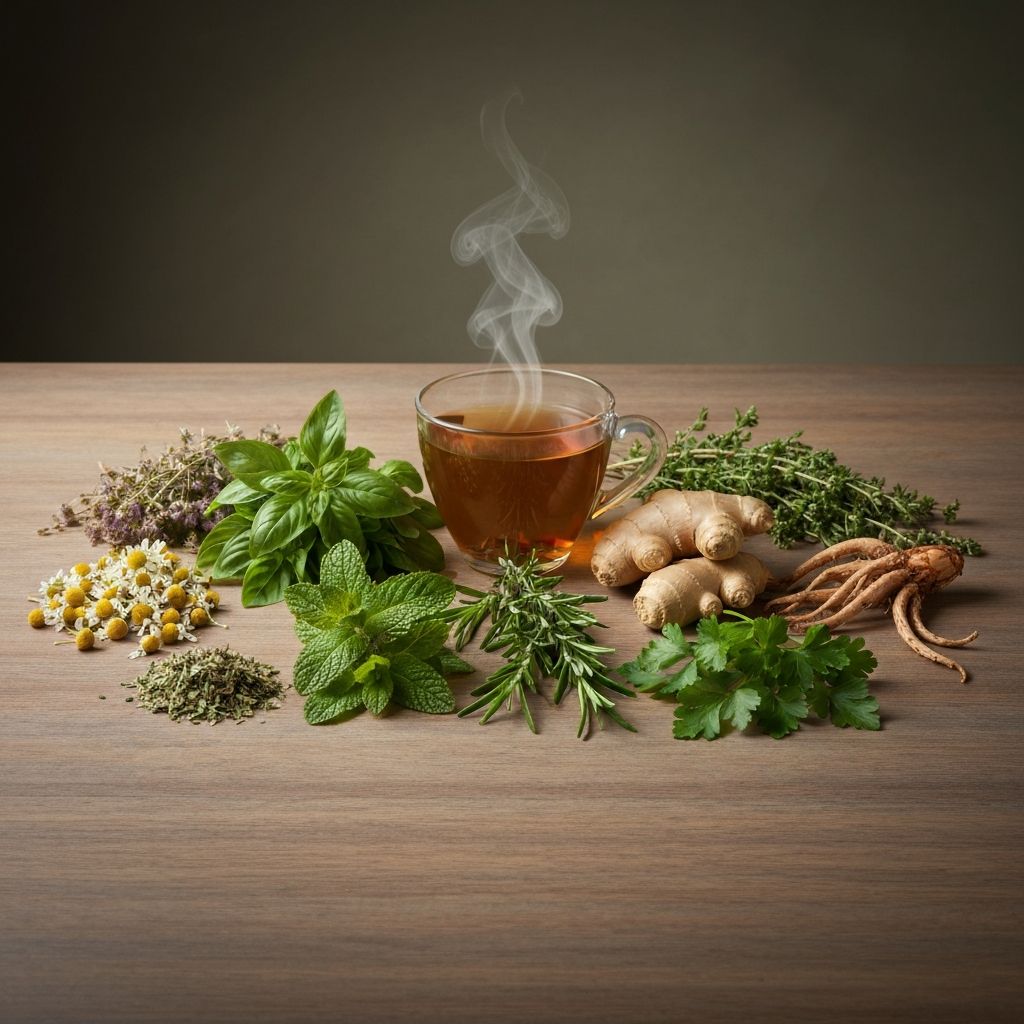 Ramuan herbal adaptogenik